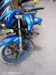 TVS Apache RTR 150 Matt Blue